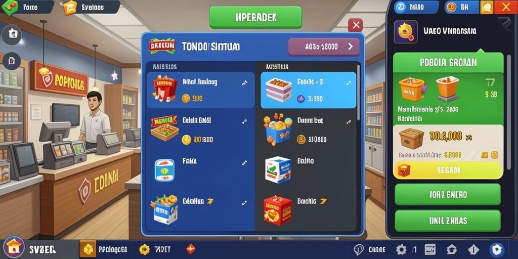 Tampilan antarmuka yang sederhana dan menarik.