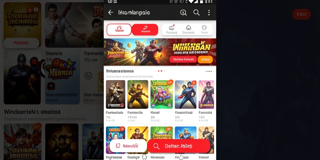 Tangkapan layar menampilkan karakter utama dalam aksi seru.
