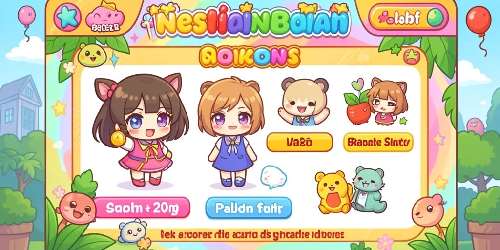 Tampilan grafis yang menarik dari permainan slot.
