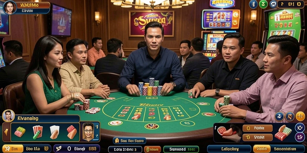 Tampilan grafis yang memukau dalam DKK.