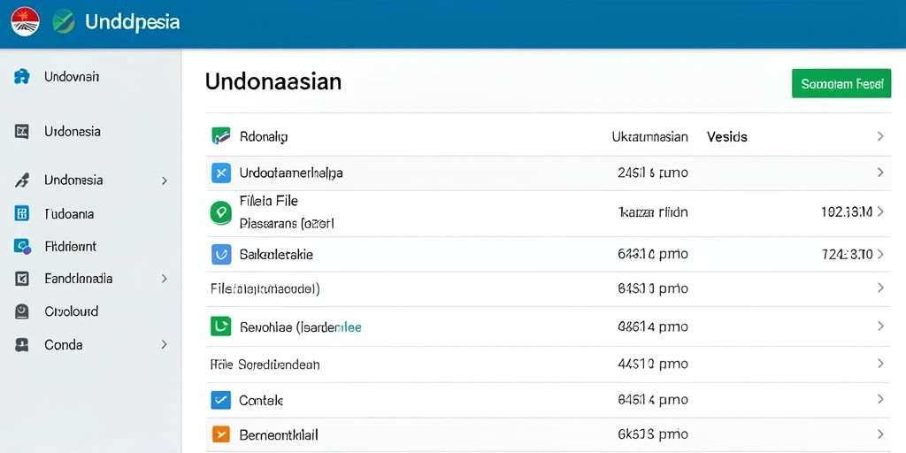 Tampilan antarmuka pengguna yang intuitif.