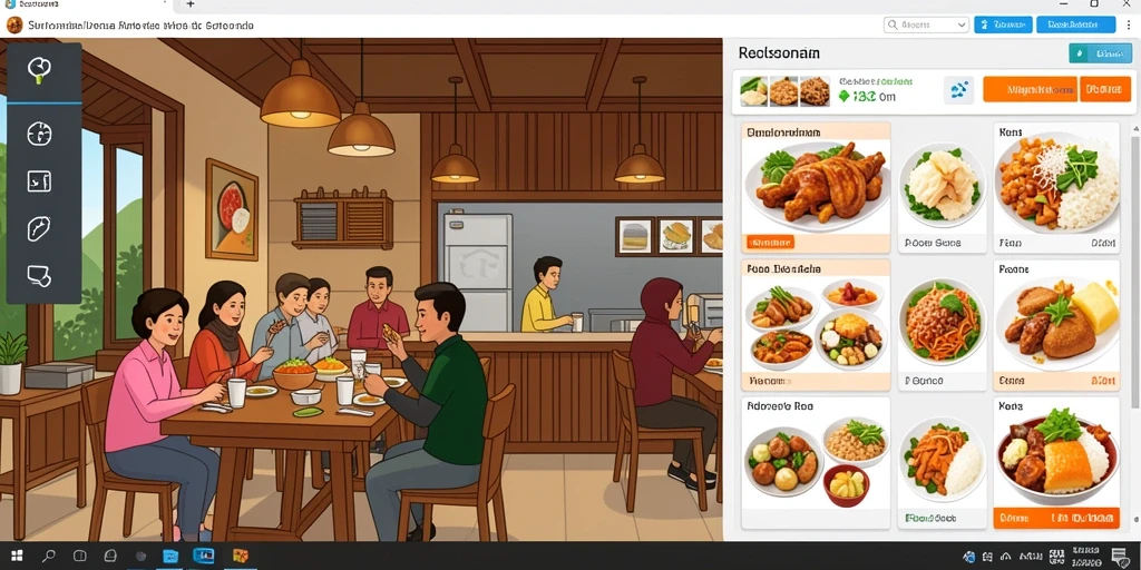 Tampilan antarmuka yang menarik dan mudah dinavigasi.