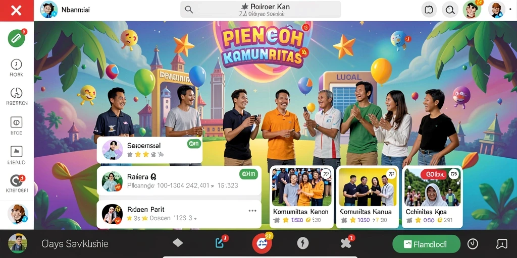 Tampilan antarmuka yang user-friendly.