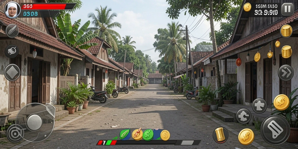 Tampilan awal yang menarik dan interaktif.