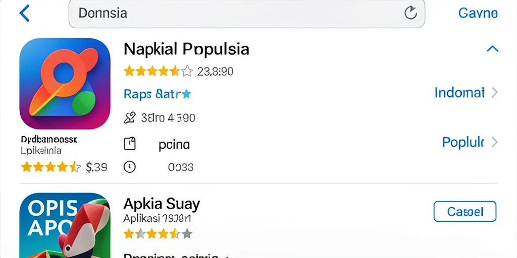 Tampilan awal yang menarik dan intuitif.