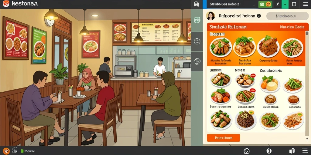 Tangkapan layar menunjukkan antarmuka pengguna yang intuitif.