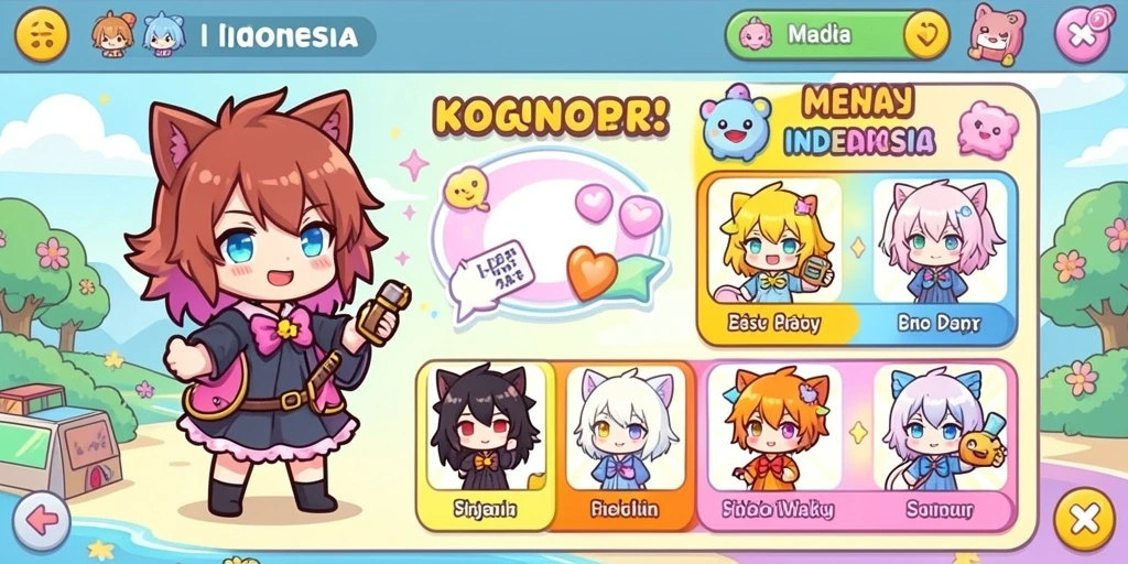 Tampilan awal aplikasi dengan desain menarik.
