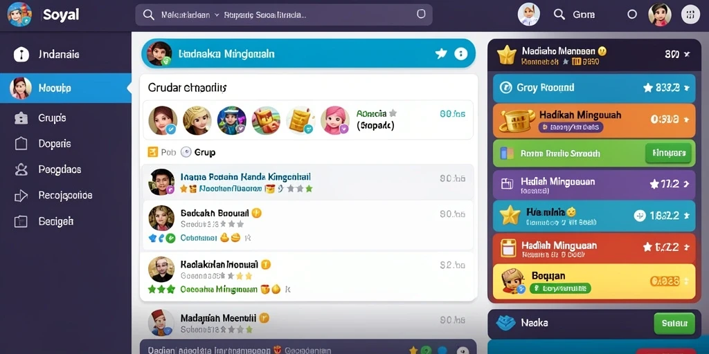 Tampilan antarmuka yang menarik dan mudah digunakan.