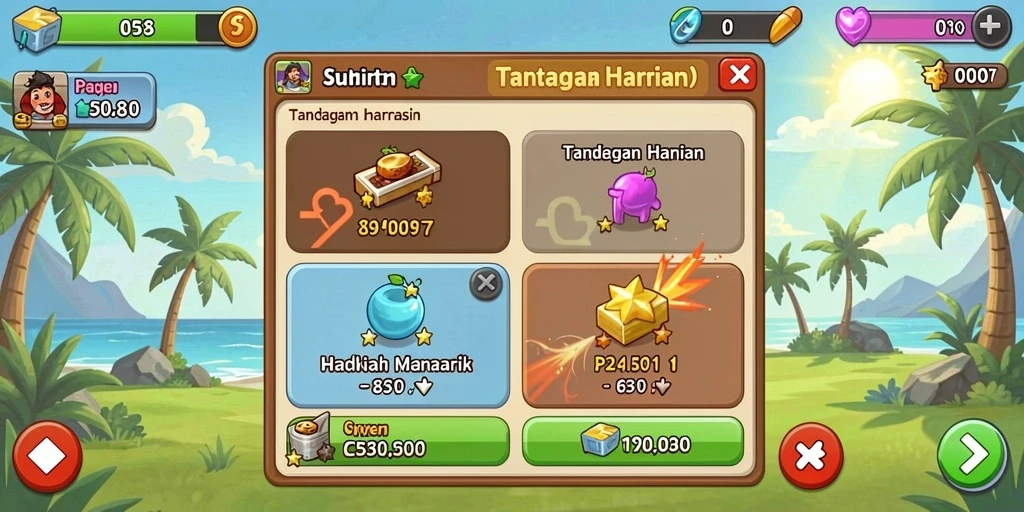 Tampilan antarmuka yang menarik dan mudah dipahami.